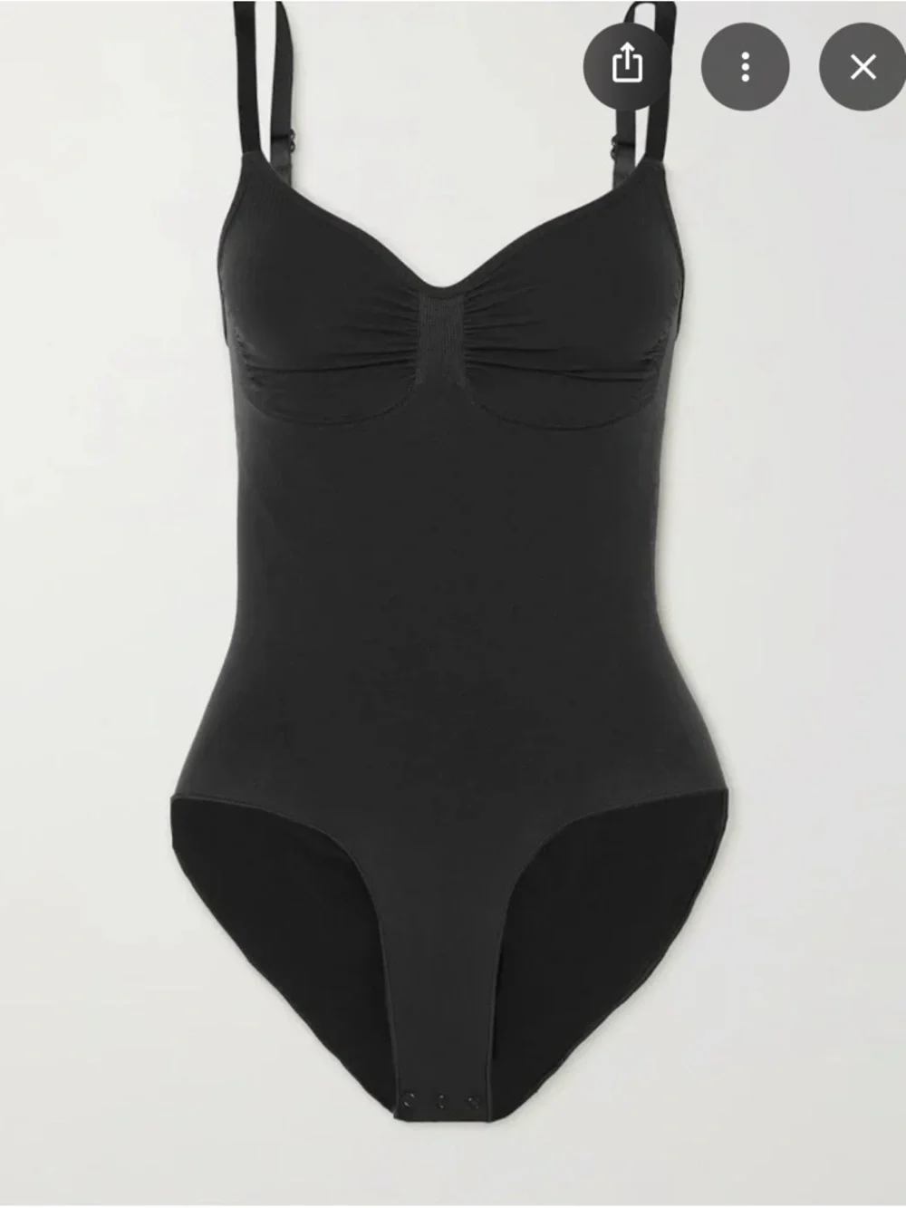 SKIMS Black Seamless Sculpting Bodysuit - Picture 2 of 3